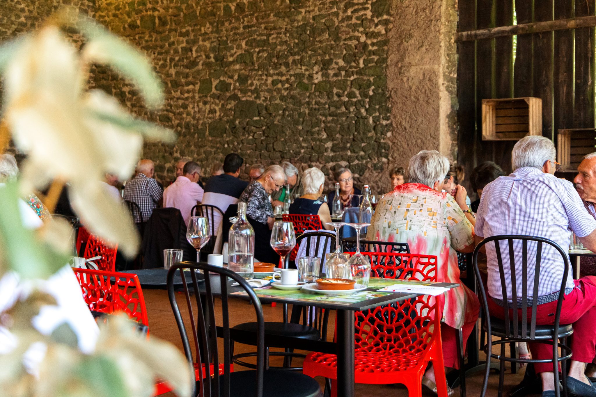 Restaurant l'orée du parc à Becherel - la grange - les repas de familles